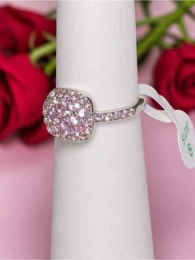 The Sterling Club Bomb Party Rose Quartz 925 Solid Sterling Silver